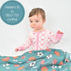 Little Athlete Sporty Theme Baby Swaddle Blanket