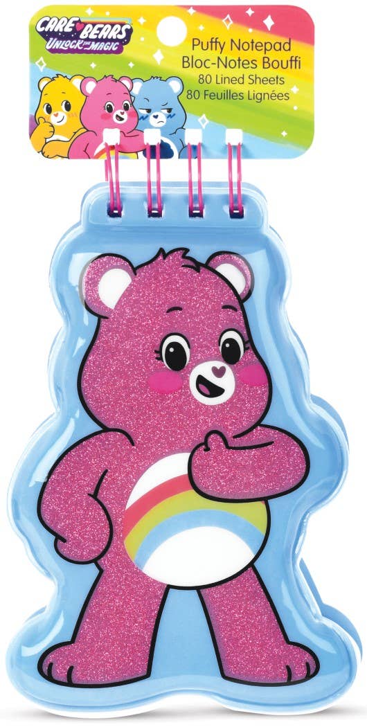 Cheer Bear Puffy Notepad