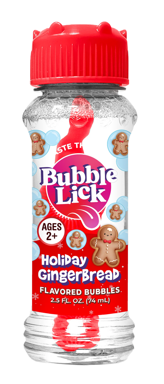 BubbleLick Flavored |  Gingerbread Bubbles