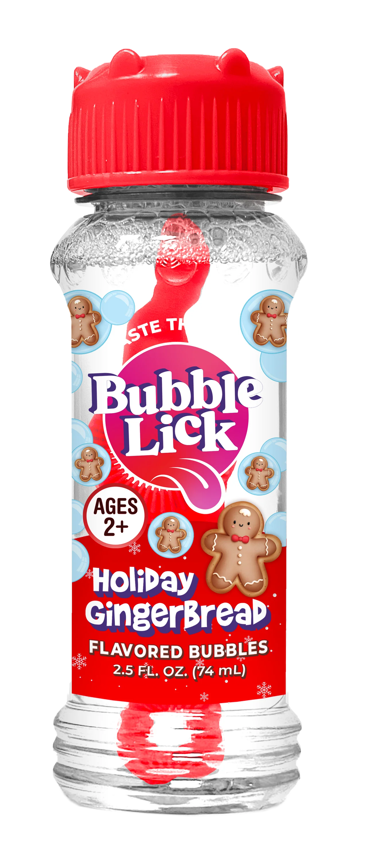 BubbleLick Flavored |  Gingerbread Bubbles