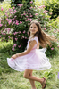 Pink Sequins Twirl Dress