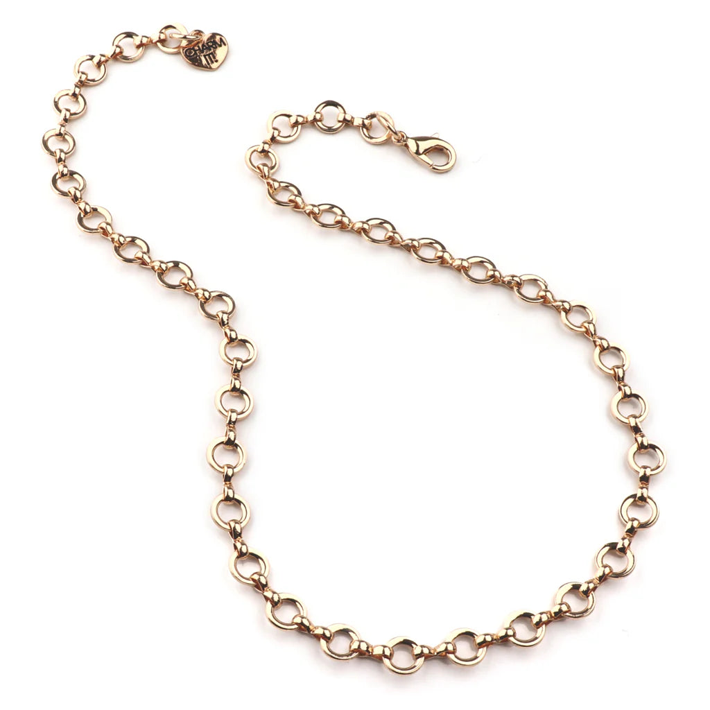 CHARM IT! Gold Chain Choker