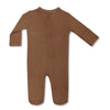 Organic Bamboo Blend Footie | Caramel