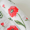 Poppy Muslin Swaddle