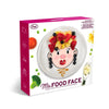 Fred Ms Food Face Dinner Plate