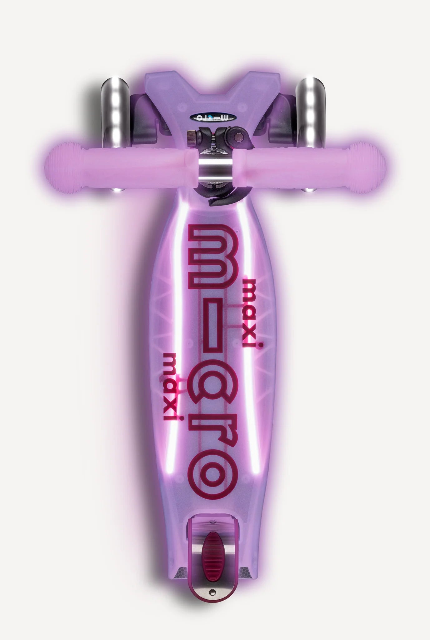 Micro Maxi Glow Plus LED Scooter | Luminous Purple