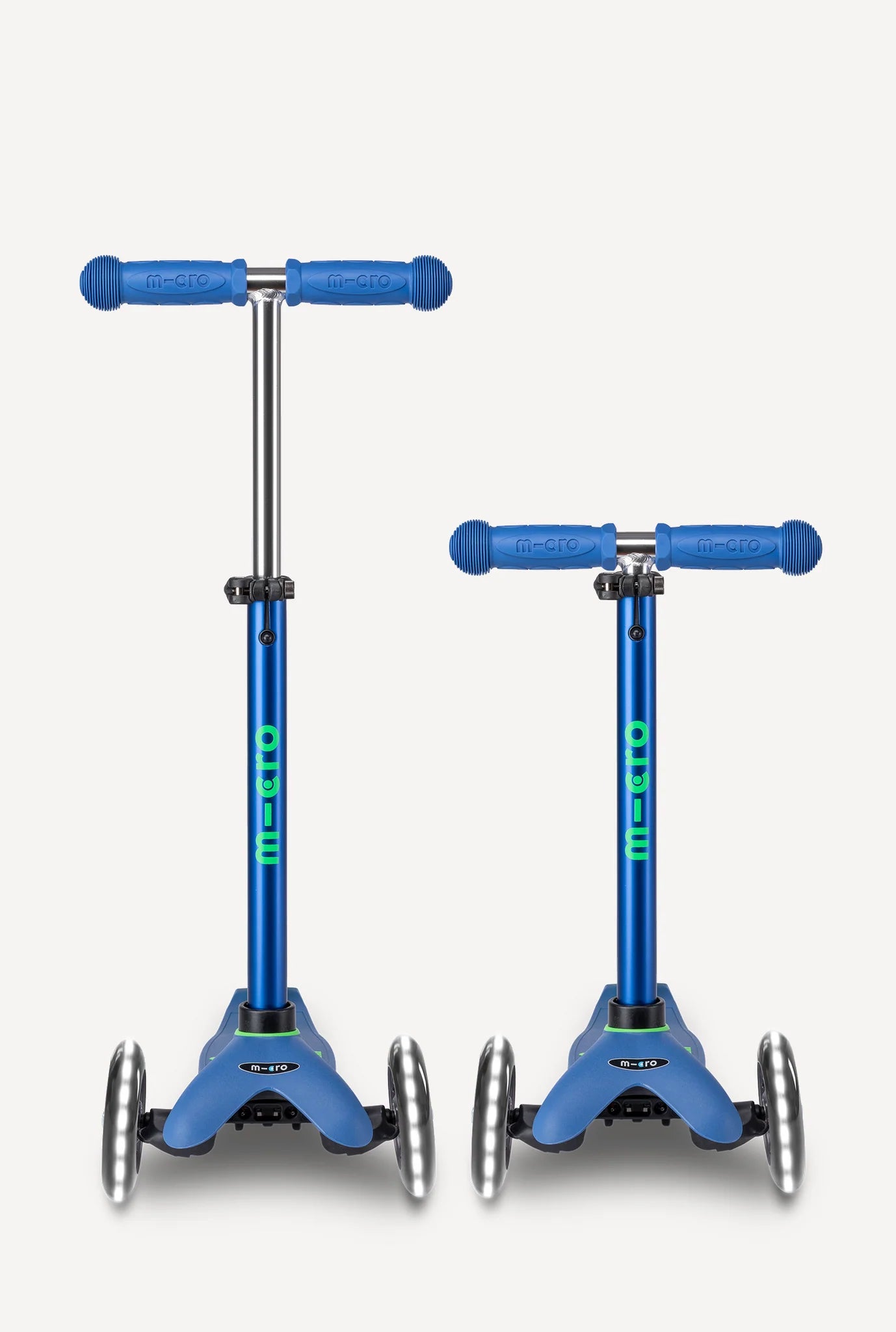 Micro Mini LED Scooter | Crystal Blue