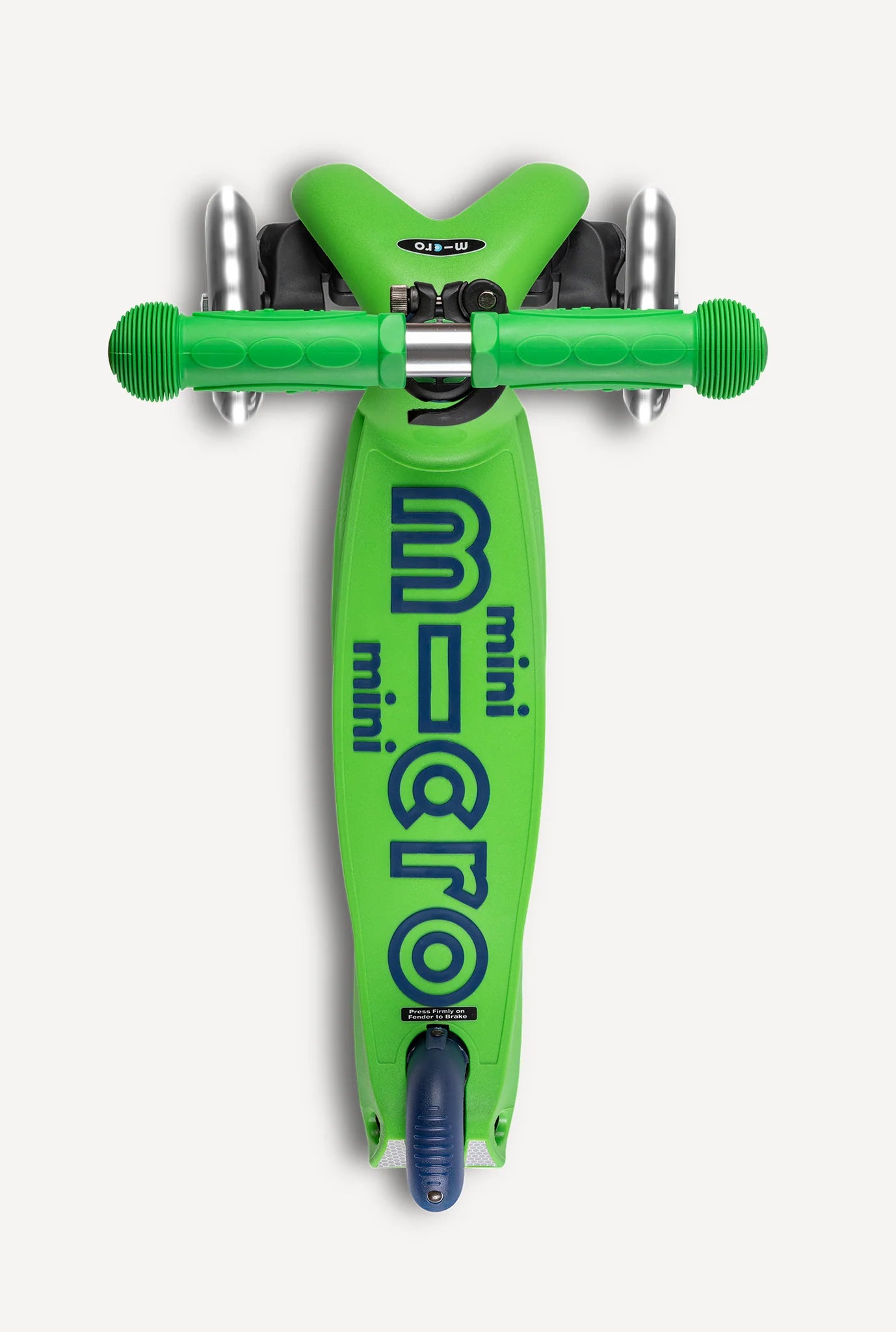 Micro Mini LED Scooter | Green/Blue