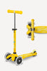 Micro Mini LED Scooter | Yellow