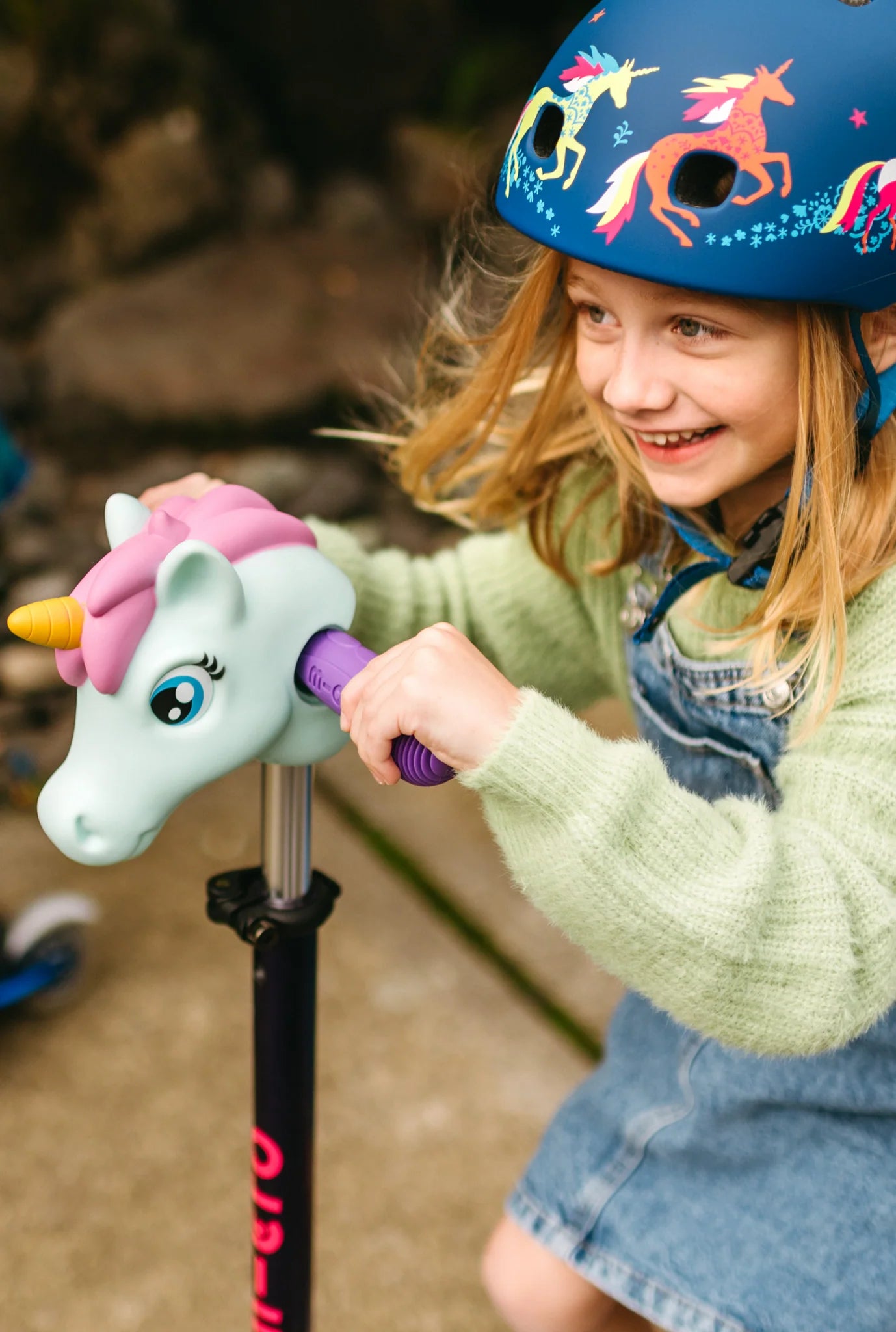 ScootaHeadz | Mint Unicorn