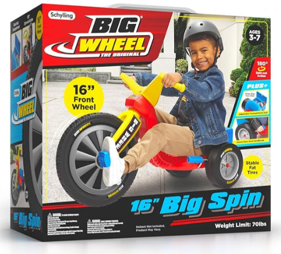 Big Wheel - Big Spin - 16” Deluxe