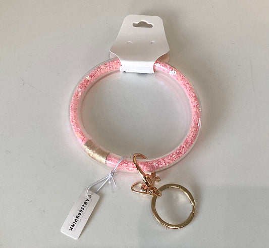 Keychain Bracelet | Pink Starshine