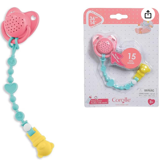 Bebe 14"/17" Pacifier w/ Sound