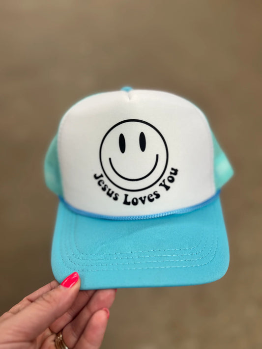 Jesus Loves Me Trucker Hat