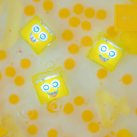 Alex Light-Up Cubes | Yellow | Glo Pals