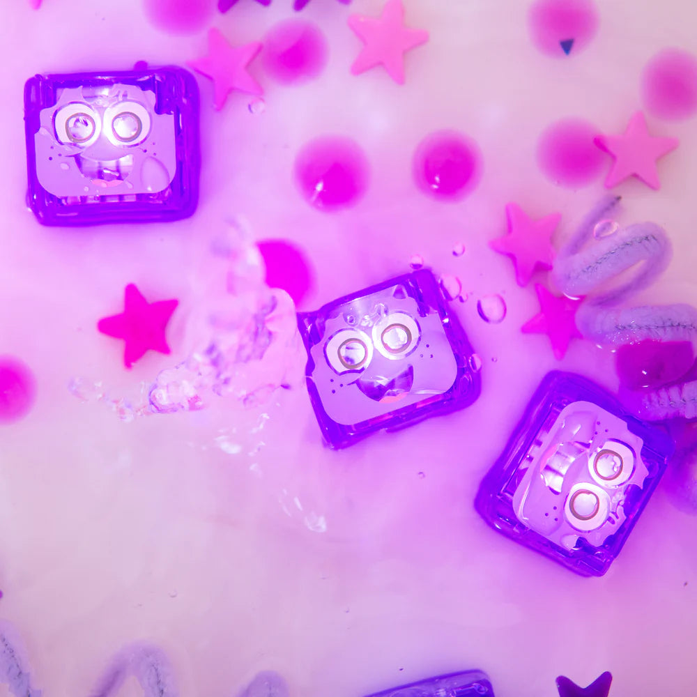 Lumi Light-Up Cubes | Purple | Glo Pals