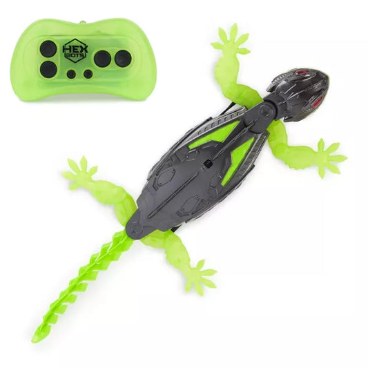 HEX BOTS Wall Crawler | Glow-in-the-Dark Gecko