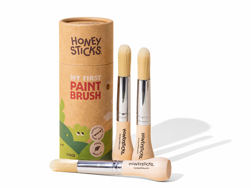 Honeysticks My First Paint Brush | 3pk