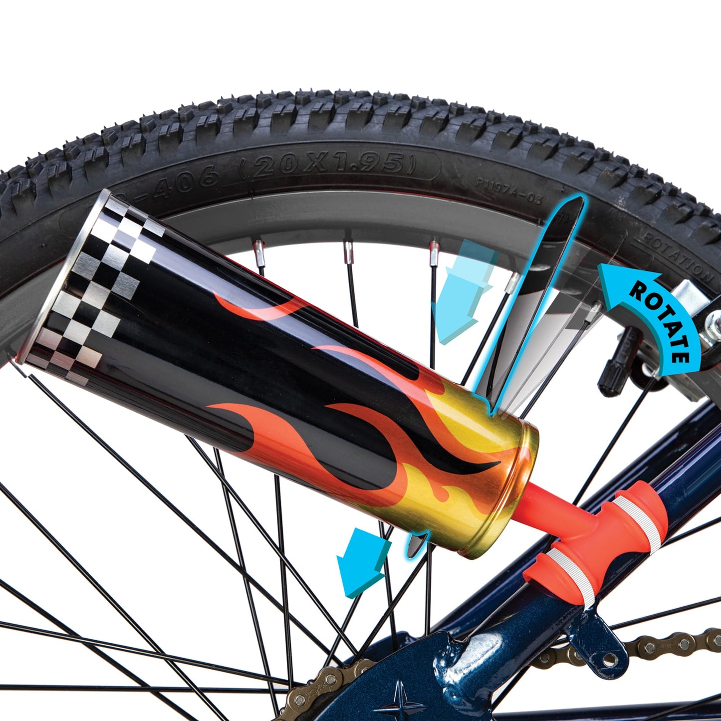 Hyper Pipe Bike Attachment