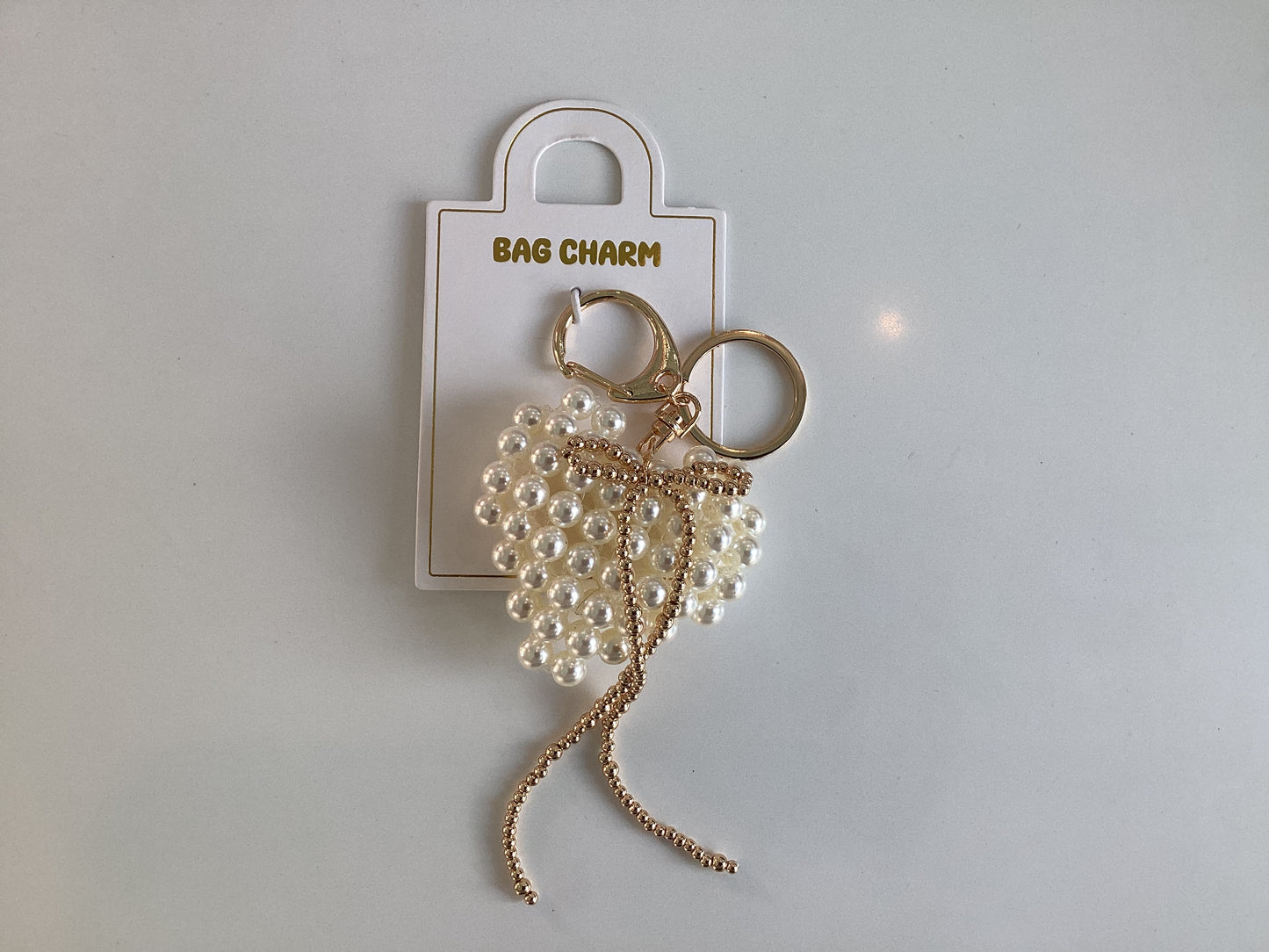 Bag Charm | Bowtiful Pearly Set