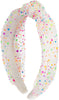 Jeweled Sprinkle Tulle Knot Headband