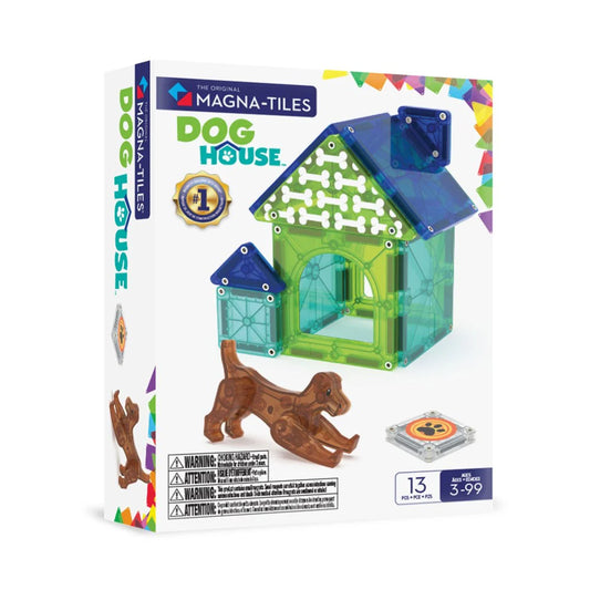 MAGNA-TILES | Dog House 13-pc set