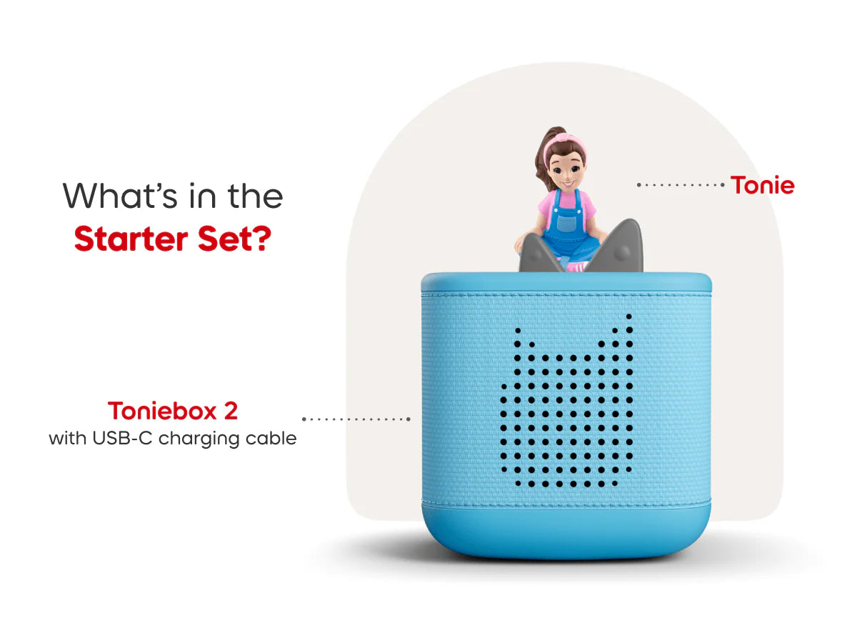 Toniebox 2 Starter Set | Ms. Rachel | Sky Blue