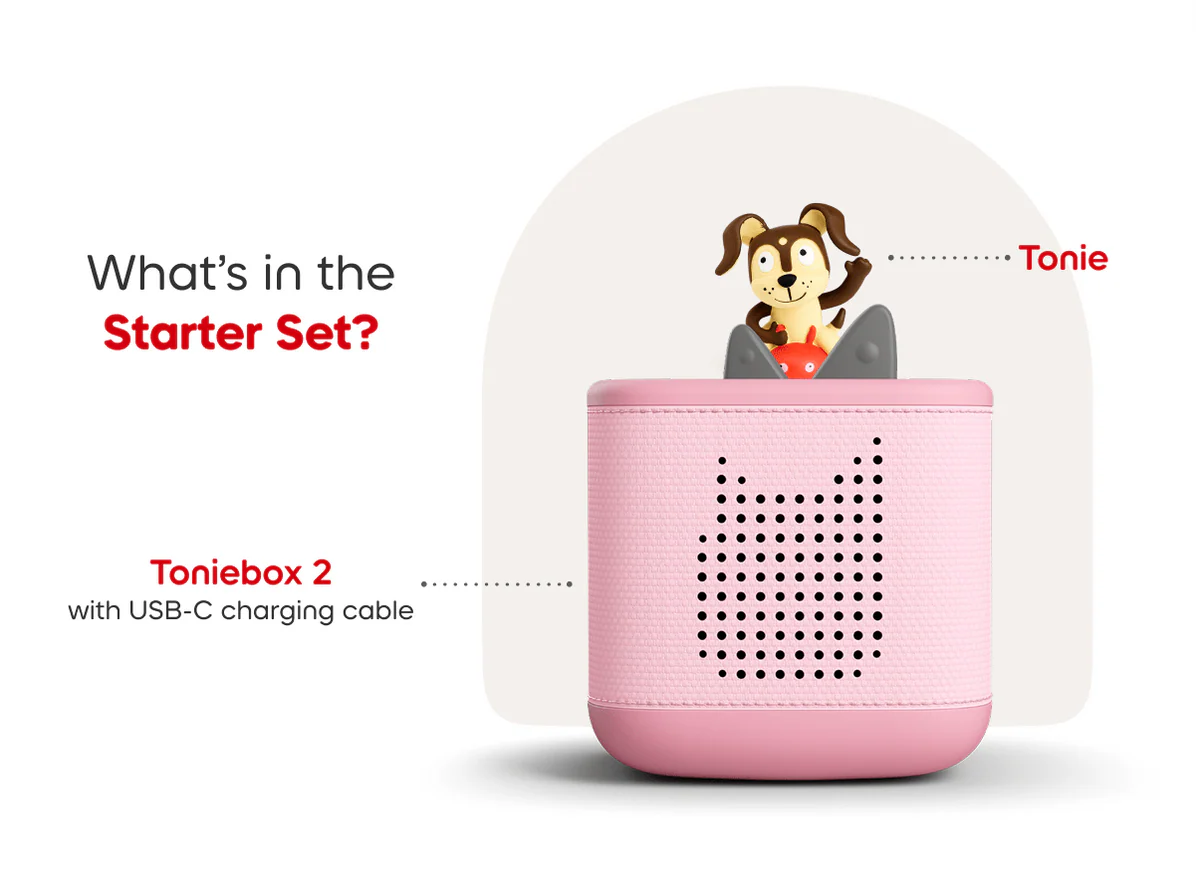 Toniebox 2 Starter Set | Cloud Pink