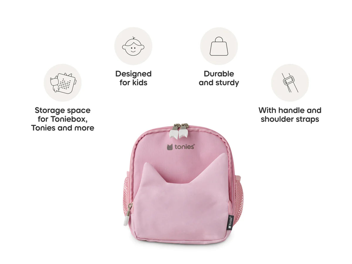 Tonies Adventure Backpack | Cloud Pink