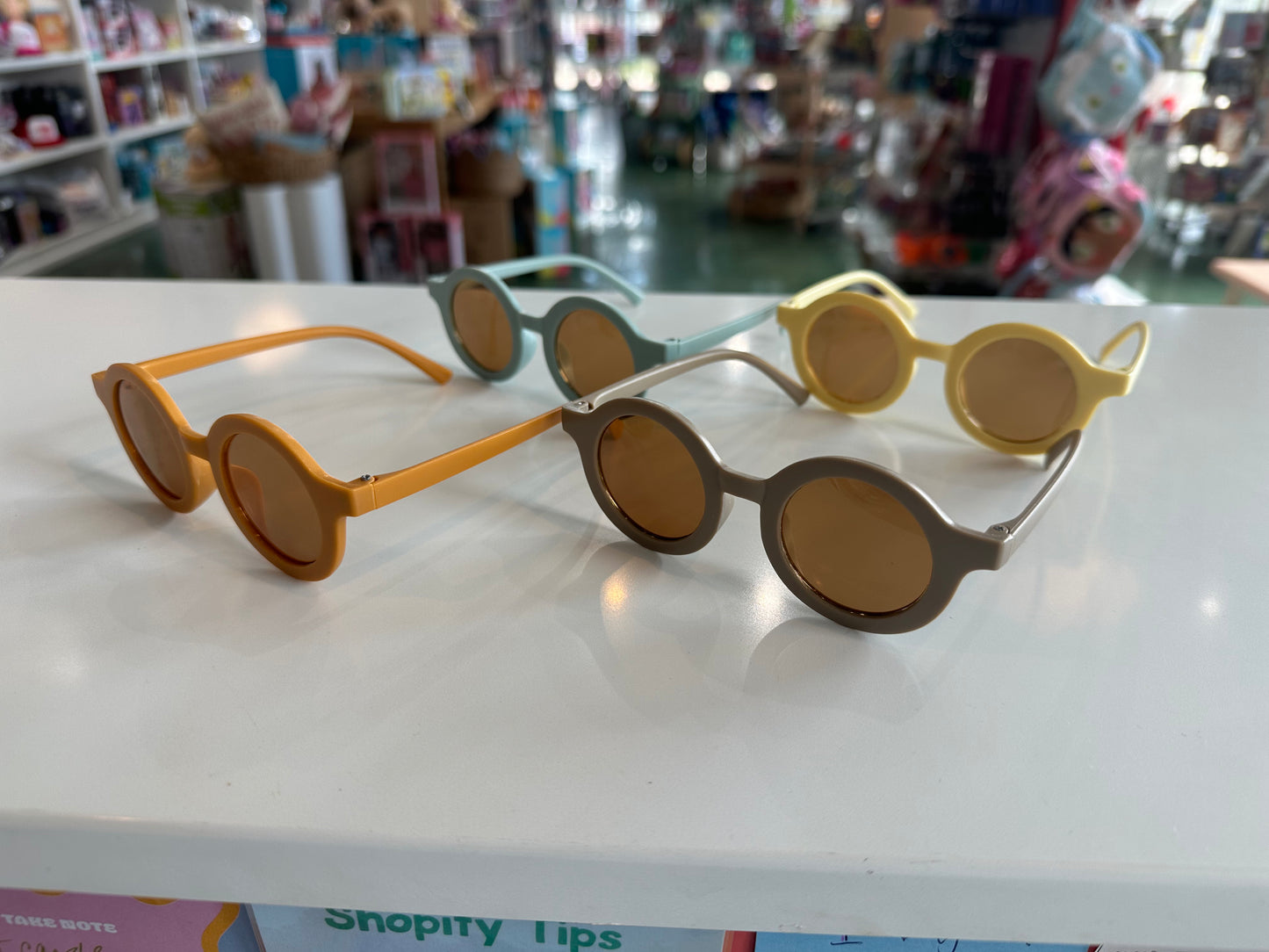 Toddler Circle Shaped Sunglasses