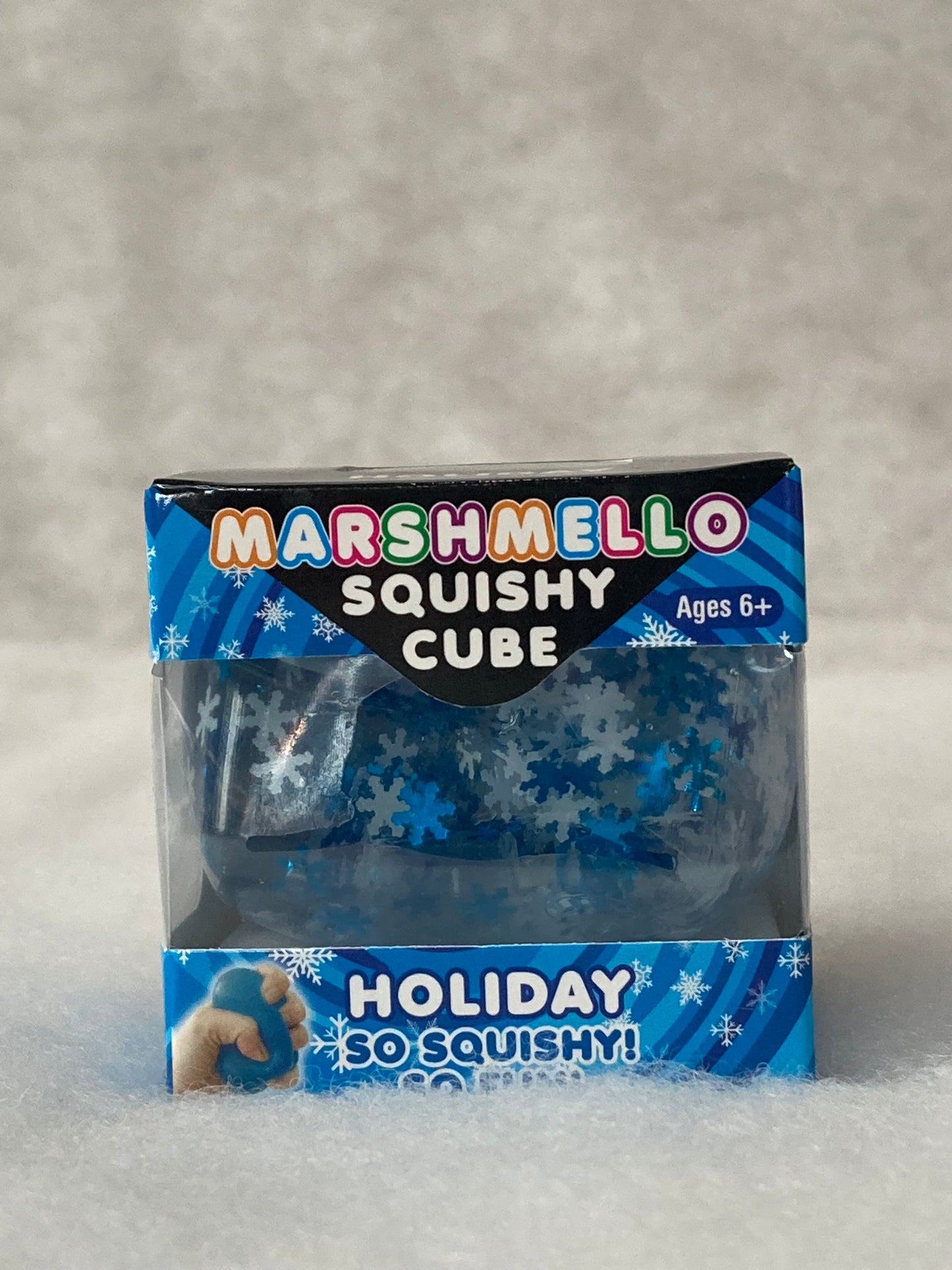 Marshmello Squishy | Holiday Cube
