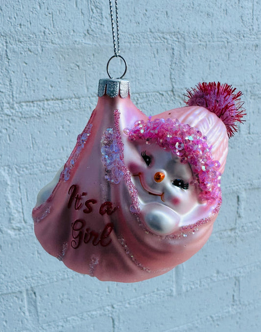 Baby's 1st Ornament | Girl