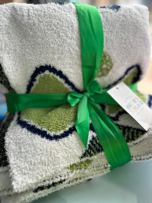 Pickleball Luxe Blanket | Green