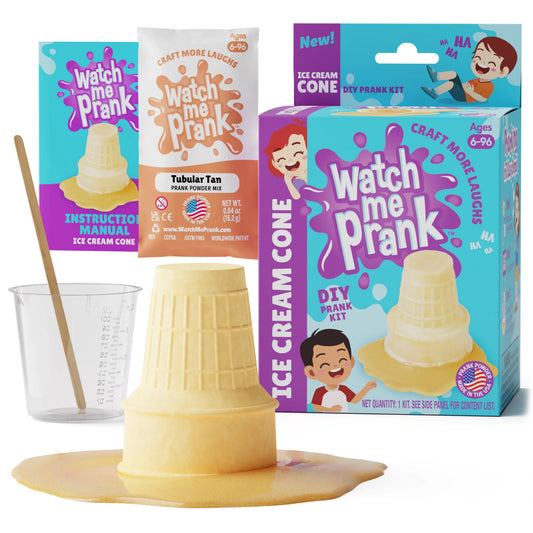 Watch Me Prank | DIY Ice Cream Cone Spill Kit