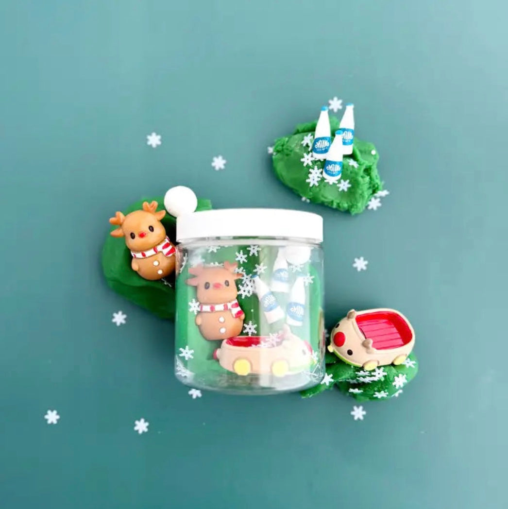 Mini Dough-to-Go Play Kits | Holiday