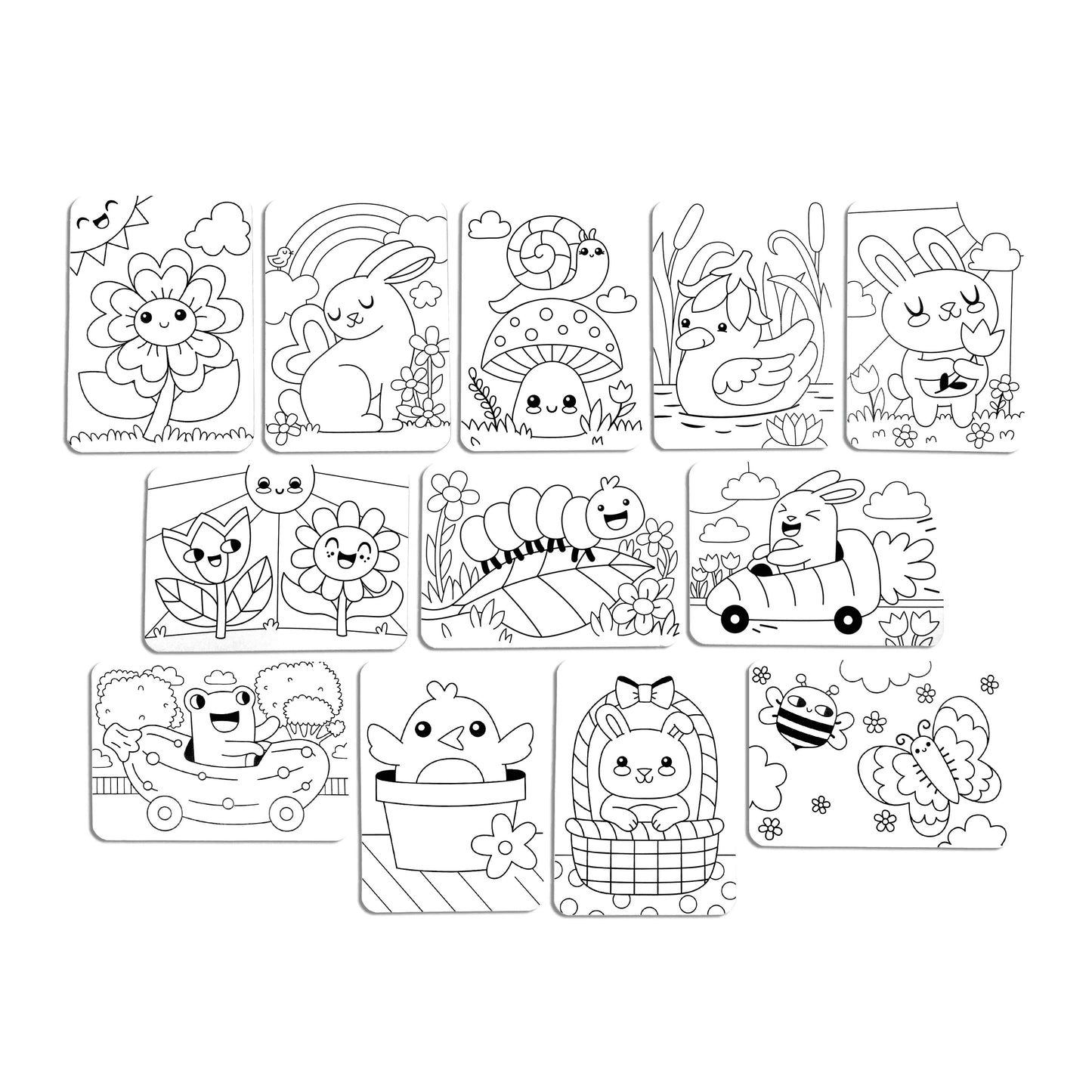 Undercover Art: Hidden Pattern Coloring Activity | Garden Pals