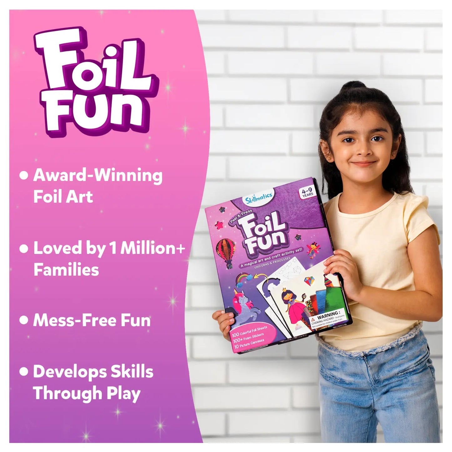 Foil Fun | Unicorn & Princesses