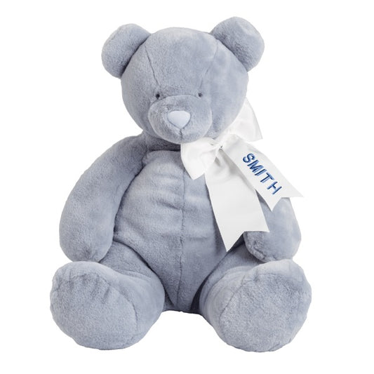Blue Monogram Me Bear Plush Pal
