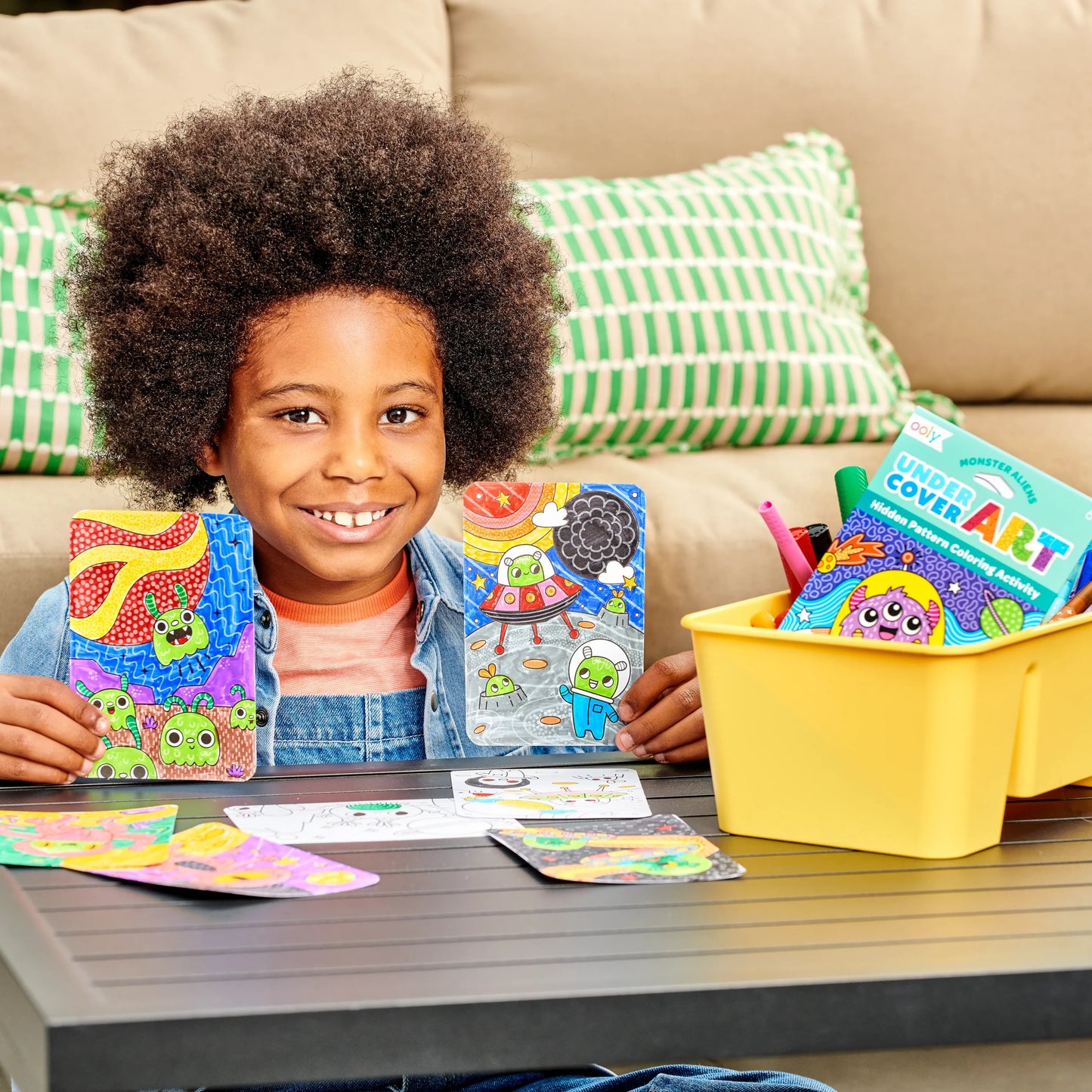 Undercover Art: Hidden Pattern Coloring Activity | Garden Pals