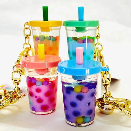 Key Charm | Pastel Boba Floaty