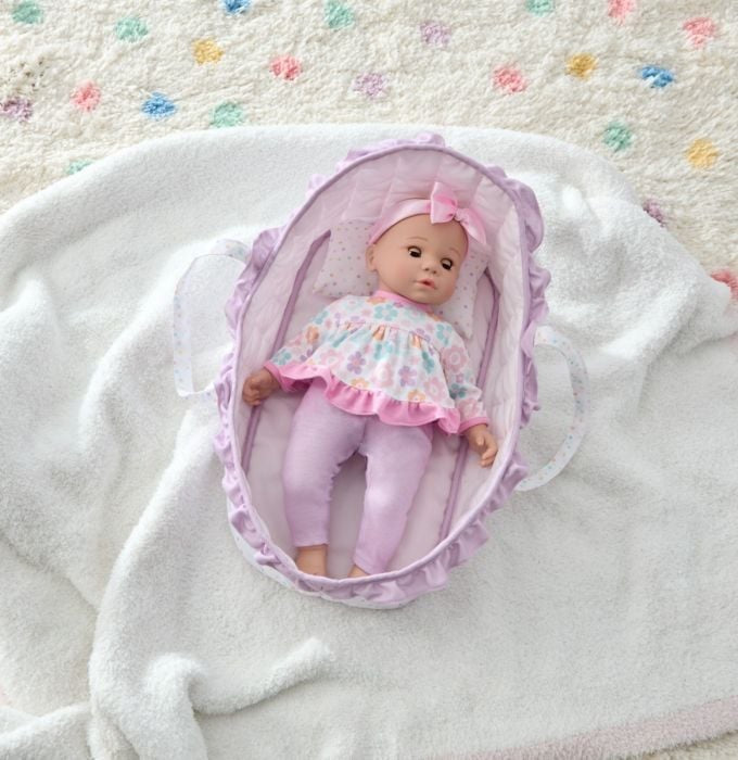 Sweet Smiles Slumber Carrier | Light Skin Tone 14”