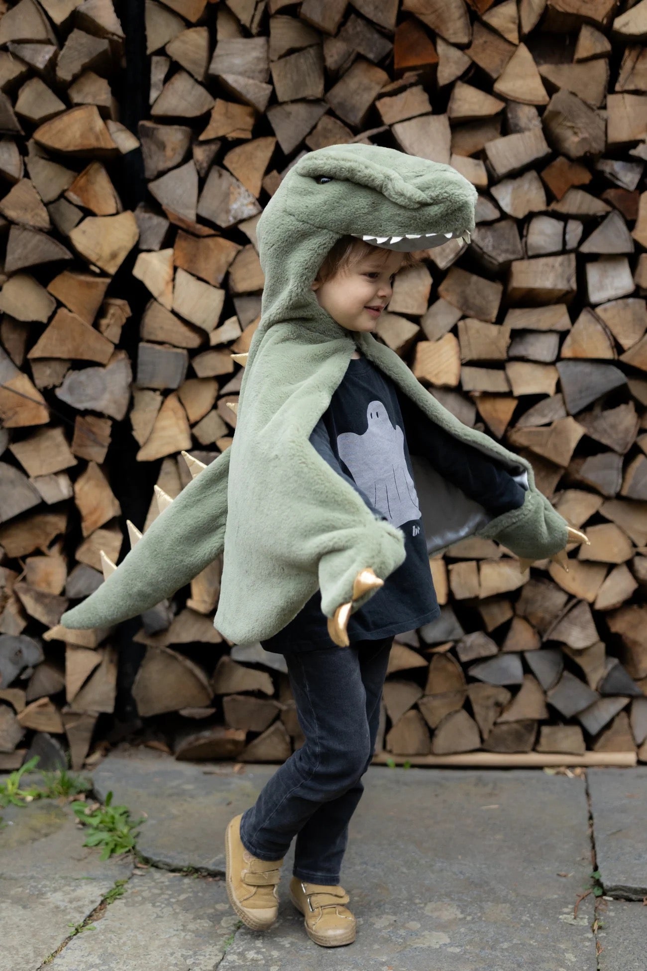 T-Rex Cuddle Cape | Green