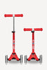 Micro Mini LED Scooter | Red