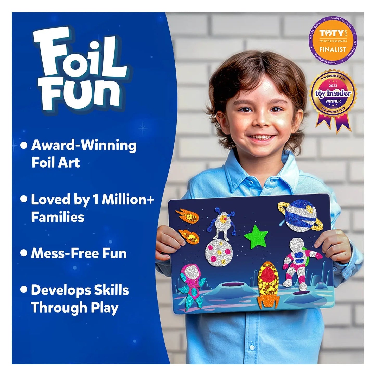 Foil Fun | Up In Space