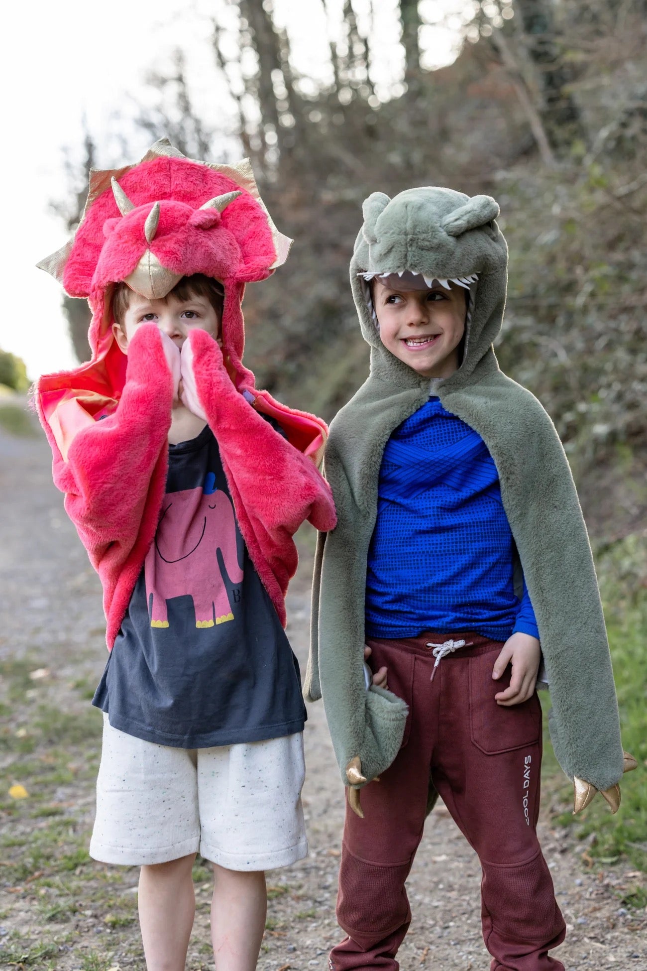 Triceratops Cuddle Cape