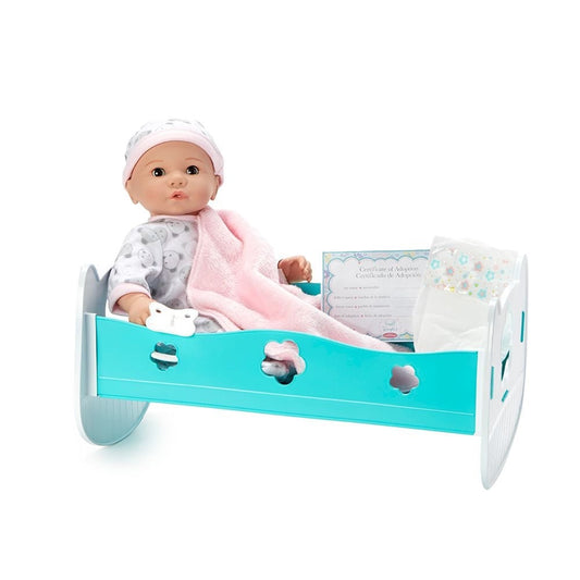 Adoption Day Baby Girl | Light Skin Tone with Brown Eyes 14”