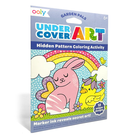 Undercover Art: Hidden Pattern Coloring Activity | Garden Pals