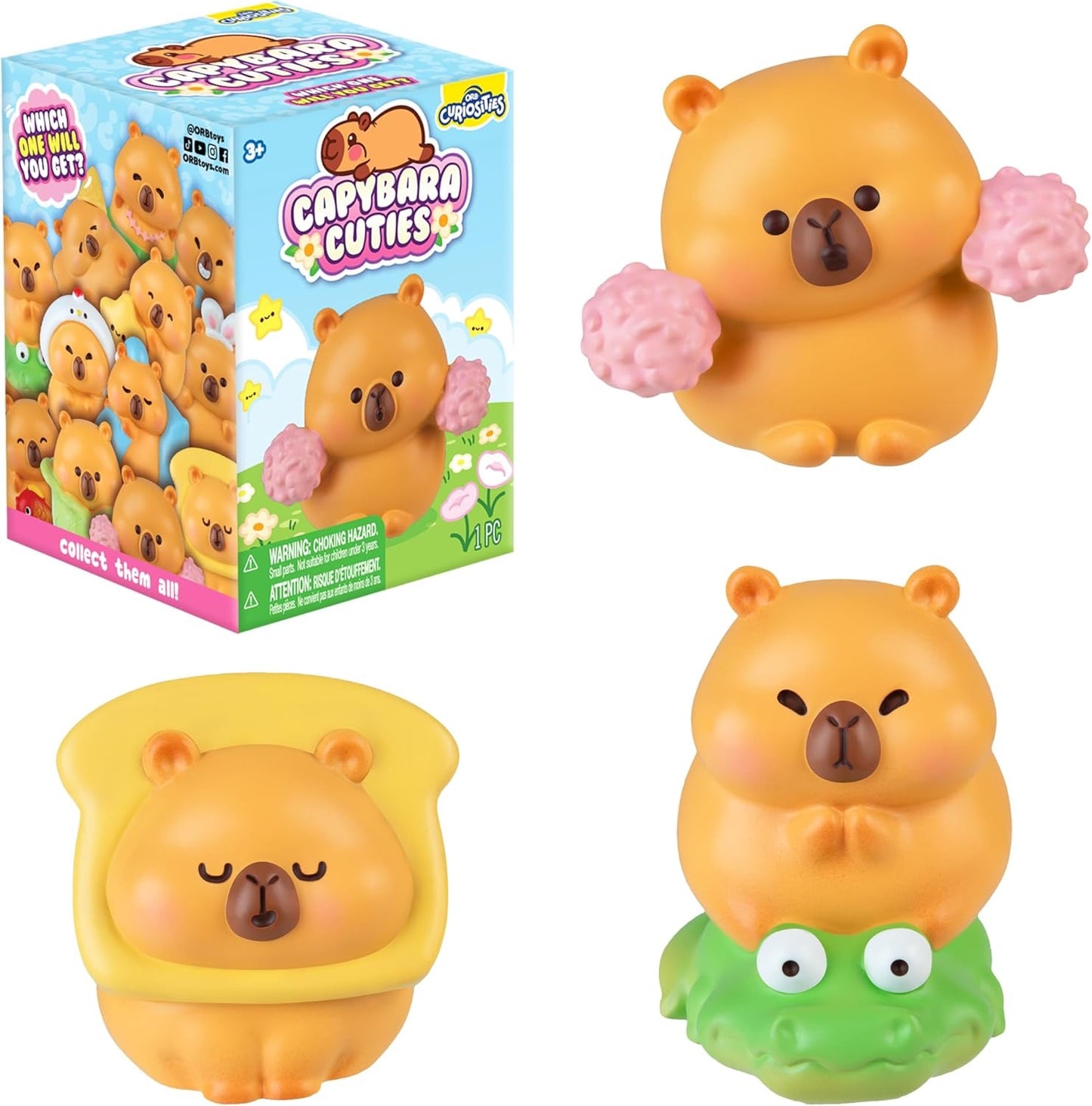 Capybara Cuties Collectible Figures