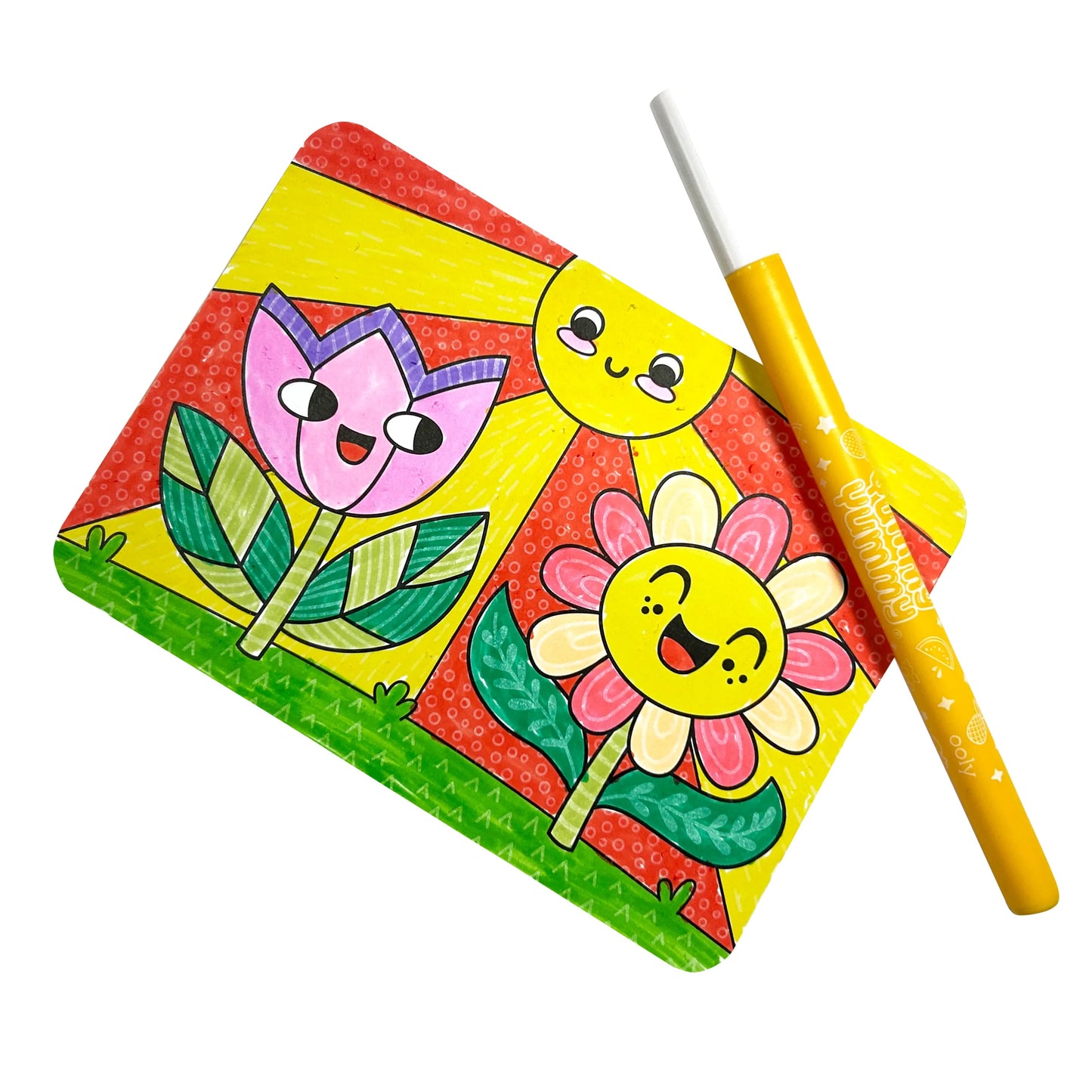 Undercover Art: Hidden Pattern Coloring Activity | Garden Pals