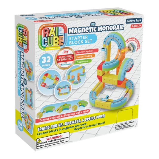Rail Cube Starter Set | 32 piece set